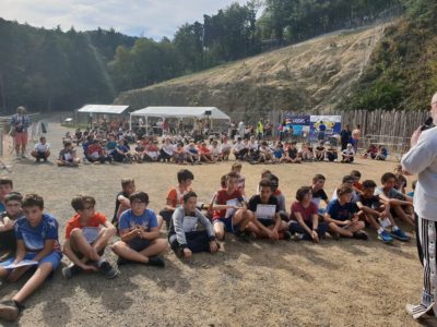 Les élèves de Maringues au Kids Trail 2018