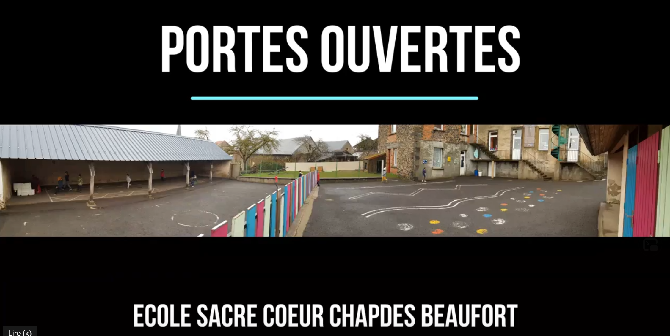 You are currently viewing Visite de l’école Sacré Cœur à Chapdes Beaufort