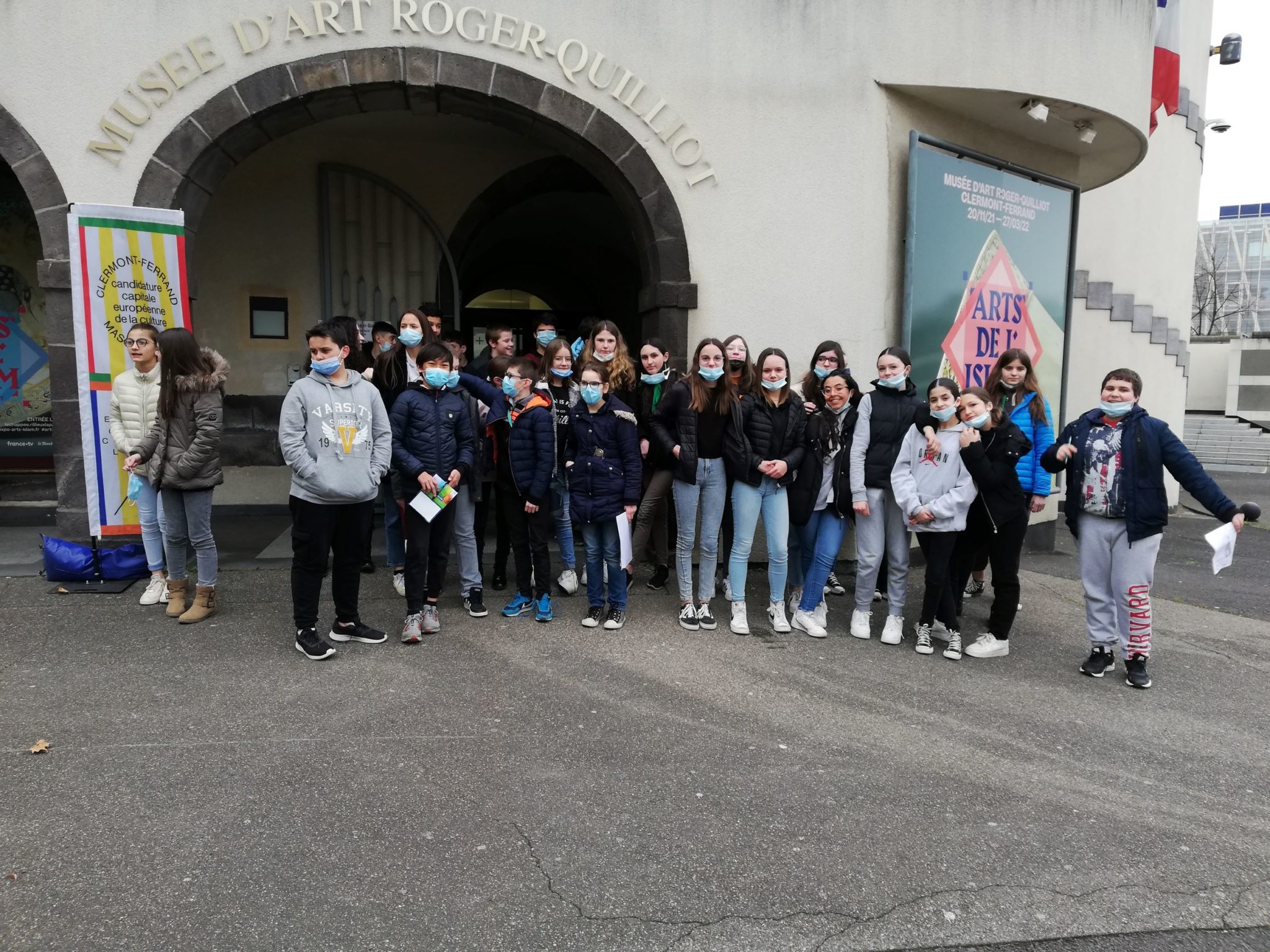 Au musée avec les collégiens du collège Ste Jeanne d'Arc • Enseignement Privé Catholique du Puy