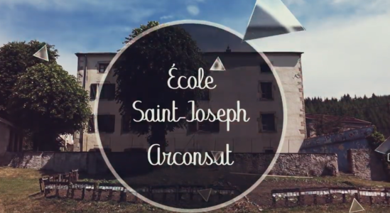 Visite de l’école Saint Joseph à Arconsat