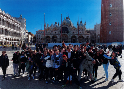 Des collégiens de Notre Dame en visite à Venise
